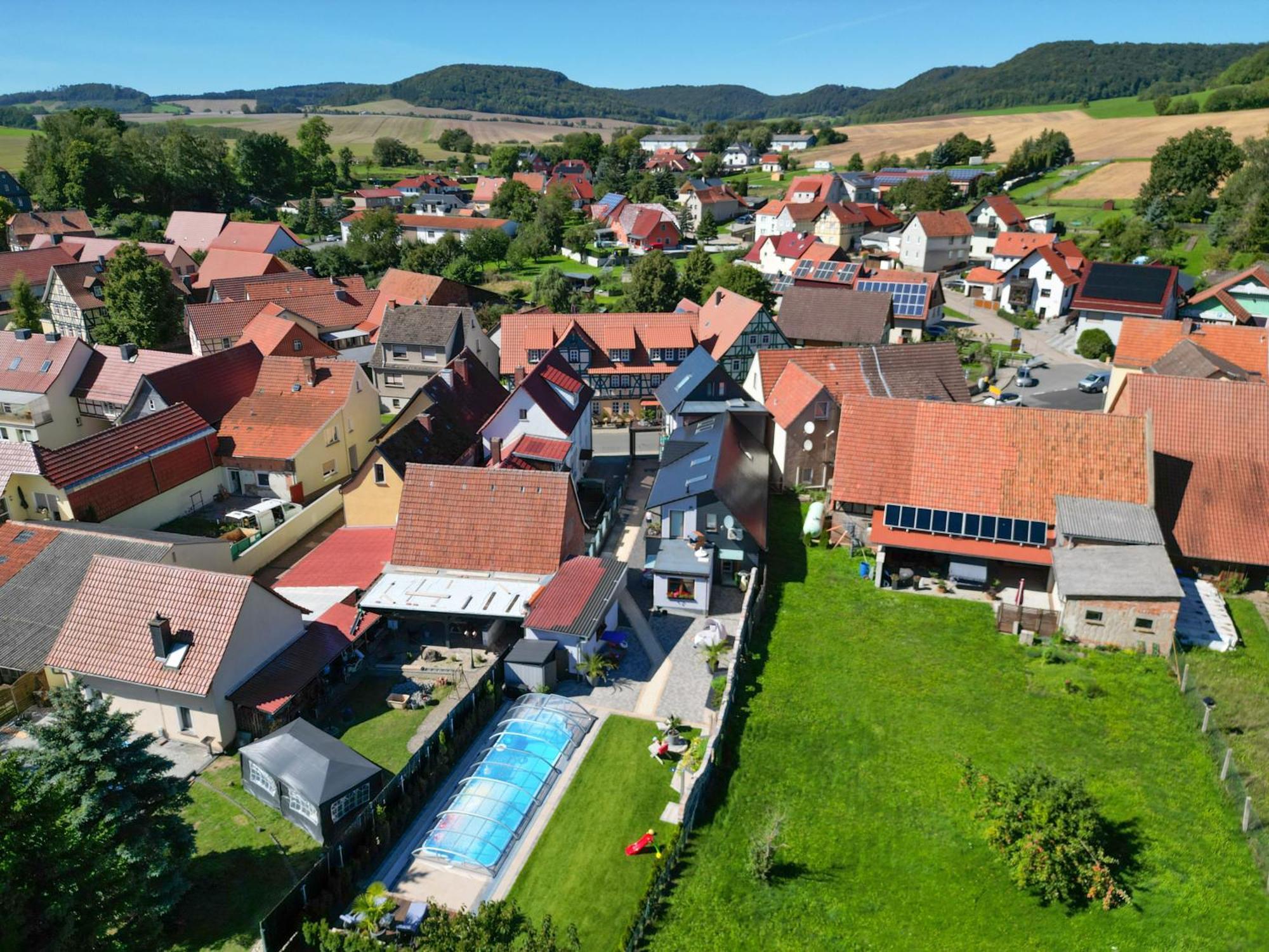 Pension Zur Krone Martinfeld Exterior photo